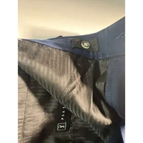 PGA Tour Flat Front Golf Shorts, Boys Blue NEW MSRP $50 - Picture 3 of 3